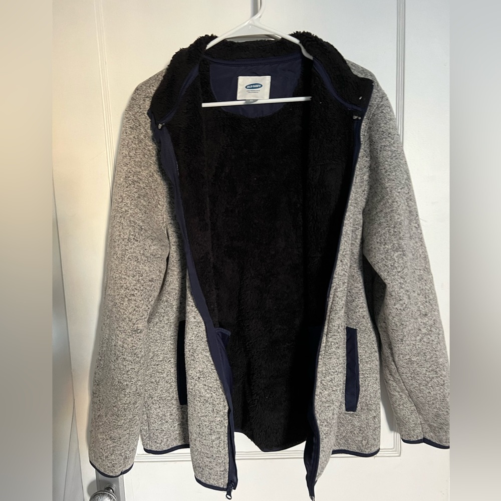 XL OLD NAVY Sherpa lined Mens jacket